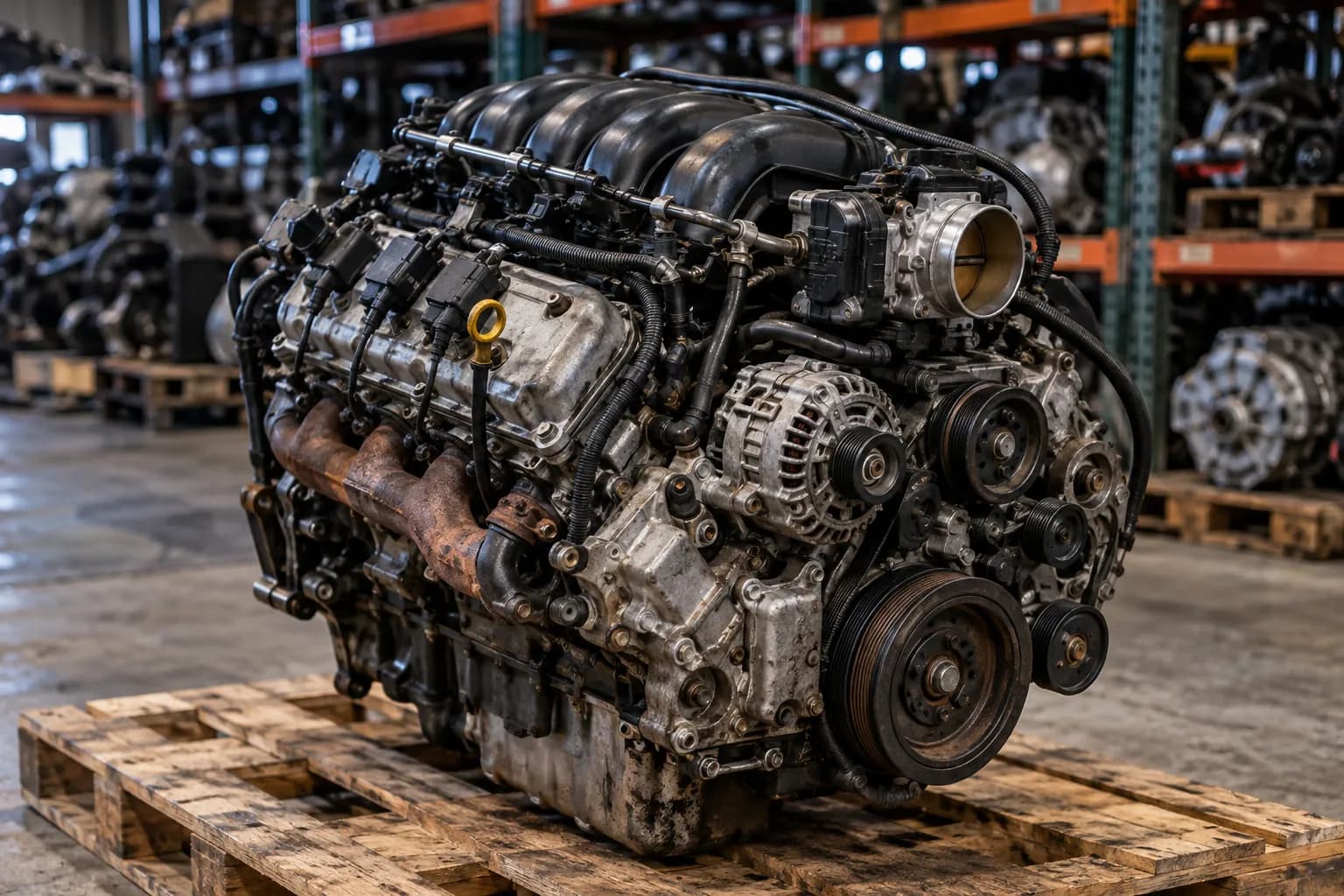 Used OEM engine assembly
